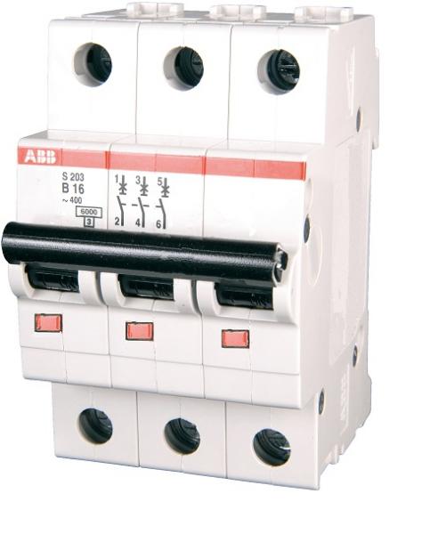 ABB S203-B16 Sicherungsautomat B16A 3polig