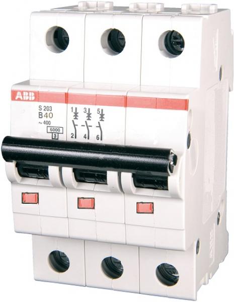 ABB S203-B40 Sicherungsautomat B40A 3polig