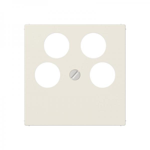 Jung AS500 SAT-Adeckung 4loch Weiß A561-4SAT2