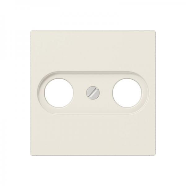 Jung AS500 Antennenabdeckung 2loch Weiß A561PLTV