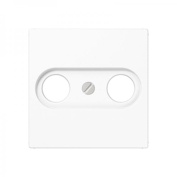Jung A500 / AS500 Antennenabdeckung 2loch Alpinweiß A561PLTVWW