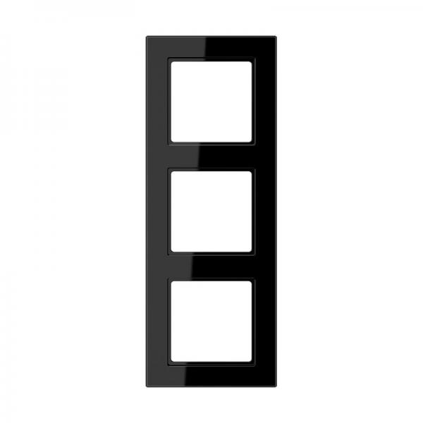 Jung A500 creation Rahmen 3fach Schwarz AC583SW