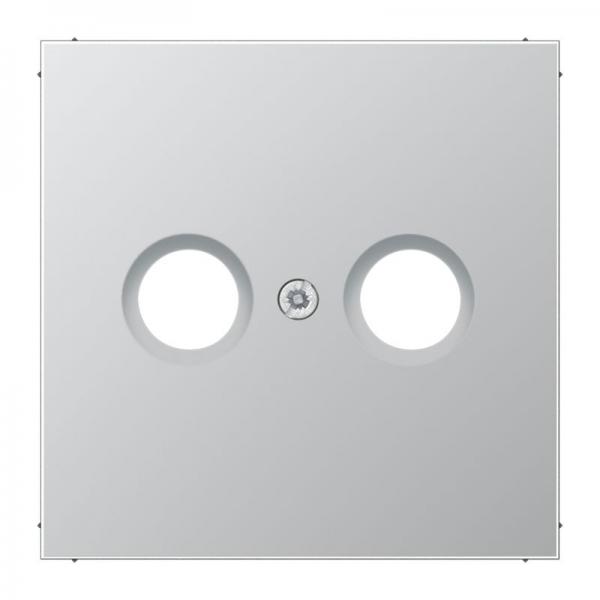 Jung LS990 Antennenabdeckung 2loch Aluminium AL2990TV
