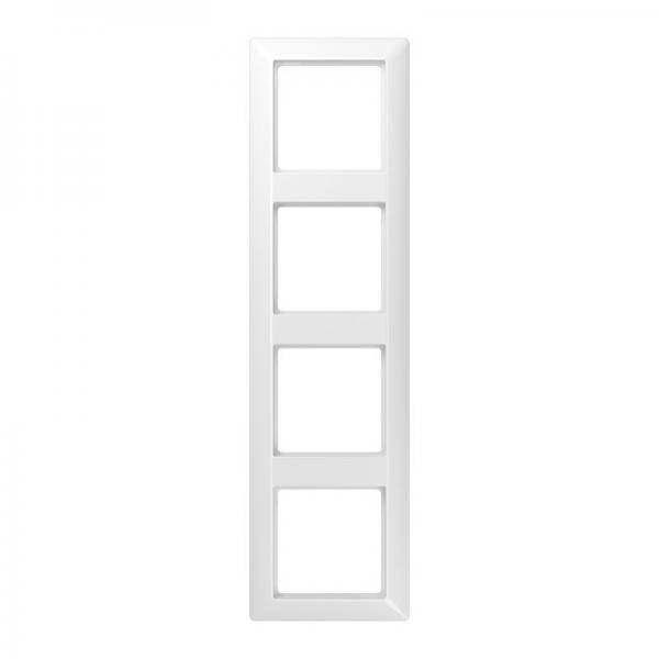 Jung AS500 Rahmen 4fach Alpinweiß AS584WW