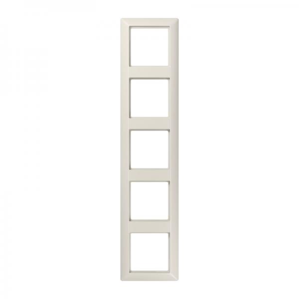 Jung AS500 Rahmen 5fach Weiß AS585