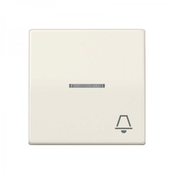 Jung AS500 Kontroll Wippe mit Symbol Klingel Weiß AS591KO5K