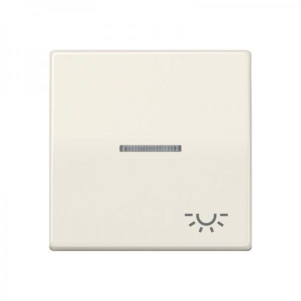 Jung AS500 Kontroll Wippe mit Symbol Licht Weiß AS591KO5L