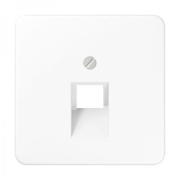 Jung CD500 UAE/ISDN Abdeckung 1fach Alpinweiß CD569-1UAWW