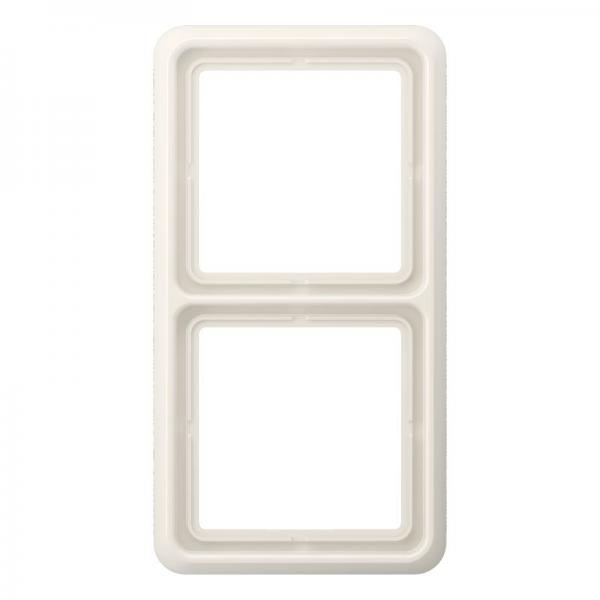 Jung CD500 Rahmen 2fach Weiß CD582W