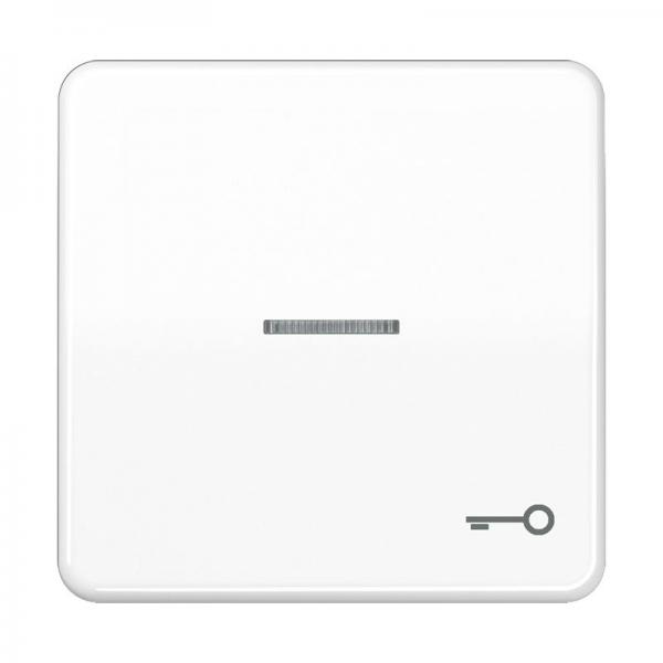 Jung CD500 Kontroll Wippe mit Symbol Tuer Alpinweiß CD590KO5TWW