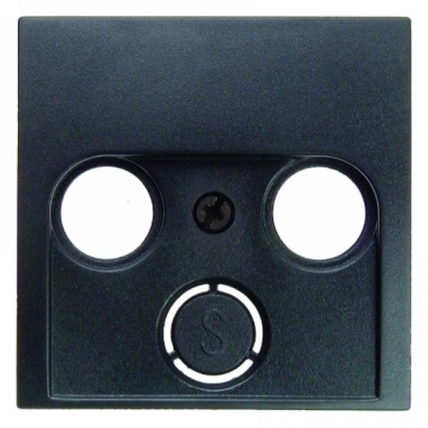 Berker B.3/B.7 Sat Abdeckung 3loch anthrazit, matt 12031606