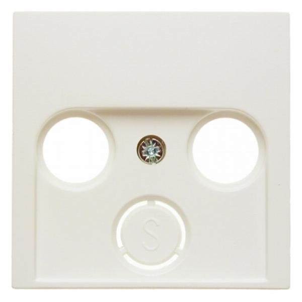 Berker S.1 Sat Abdeckung 3loch wei§, gl_nzend 12038982