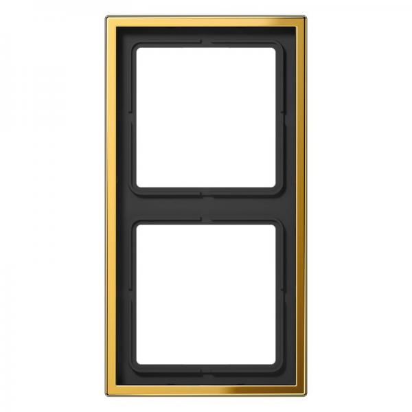 Jung LS990 Rahmen 2fach Gold GO2982