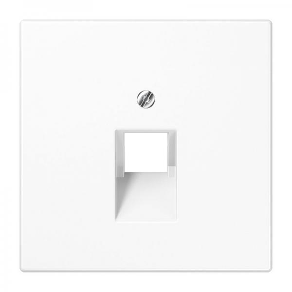 Jung LS990 UAE/ISDN Abdeckung 1fach Alpinweiß LS969-1UAWW