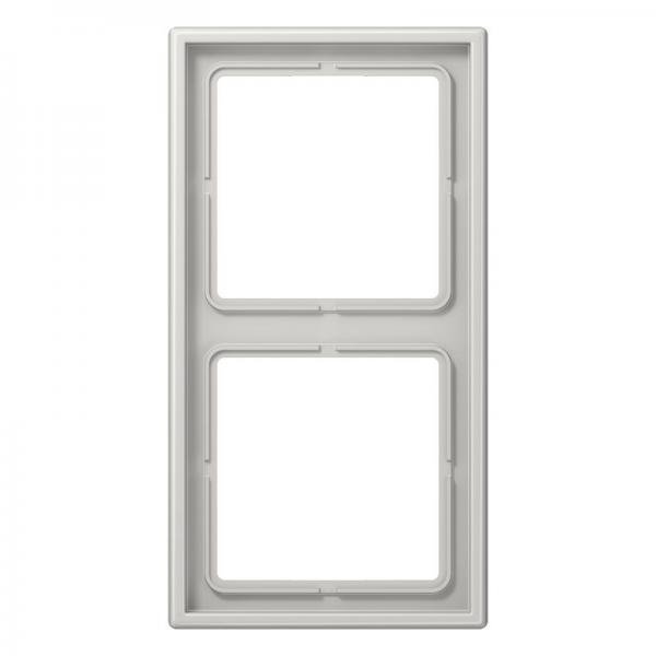 Jung LS990 Rahmen 2fach Lichtgrau LS982LG