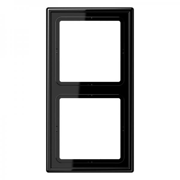 Jung LS990 Rahmen 2fach Schwarz LS982SW