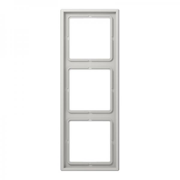 Jung LS990 Rahmen 3fach Lichtgrau LS983LG