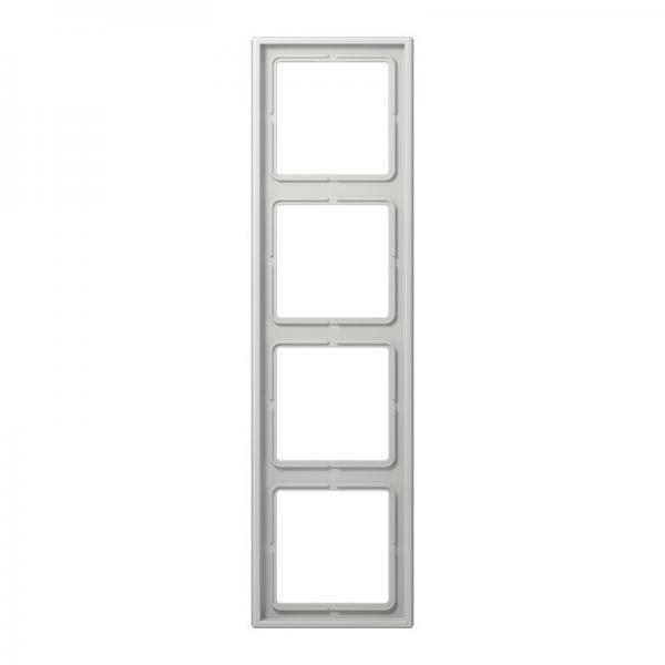 Jung LS990 Rahmen 4fach Lichtgrau LS984LG