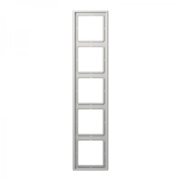 Jung LS990 Rahmen 5fach Lichtgrau LS985LG