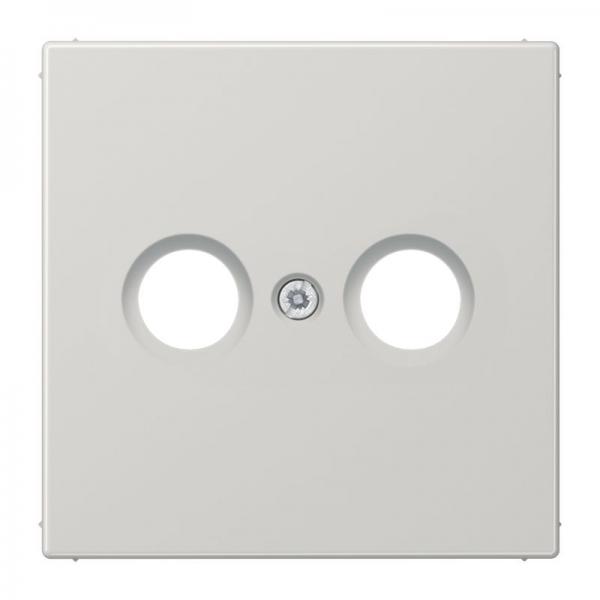 Jung LS990 Antennenabdeckung 2loch Lichtgrau LS990TVLG