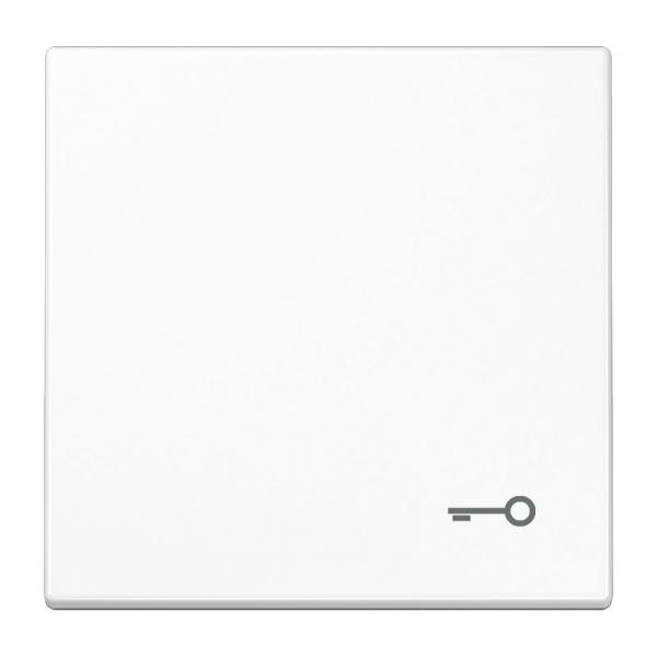 Jung LS990 Wippe mit Symbol Tuer Alpinweiß LS990TWW