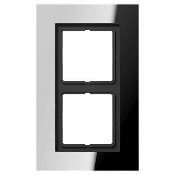 Jung LS plus Rahmen 2fach Glanzchrome LSP982GCR
