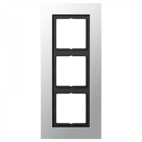 Jung LS plus Rahmen 3fach Aluminium LSP983AL