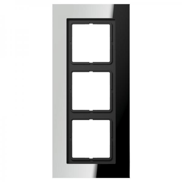 Jung LS plus Rahmen 3fach Glanzchrome LSP983GCR