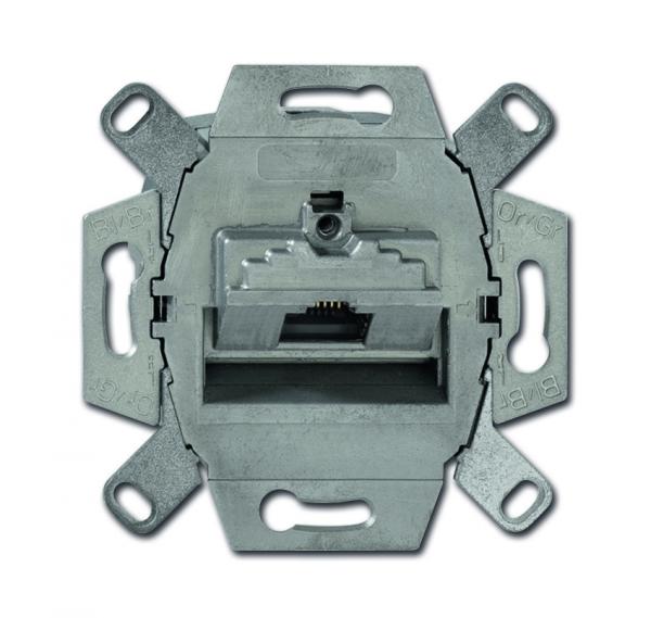 Jung Datendose Kat.6A iso 1x RJ45 UAE8UPOK6