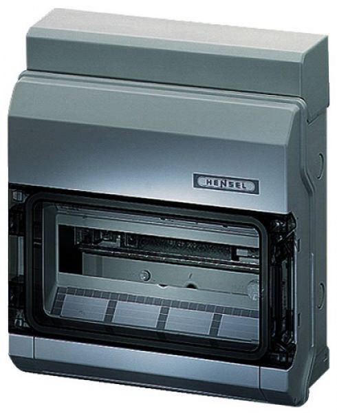 Hensel KV9112 Aufputzverteiler 1-Reihig IP65