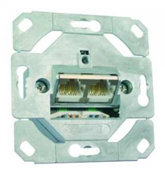 Metz BTR E-DAT C6 1307381200-I Datendose 2xRJ45