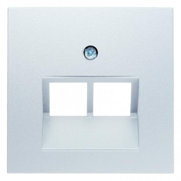 Berker S.1/B.3/B.7 UAE Abdeckung 2Fach polarwei§, matt 14091909