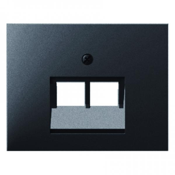 Berker K.1 UAE Abdeckung 2fach anthrazit, matt 14097006