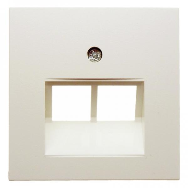 Berker S.1 UAE Abdeckung 2Fach wei§, gl_nzend 14098982