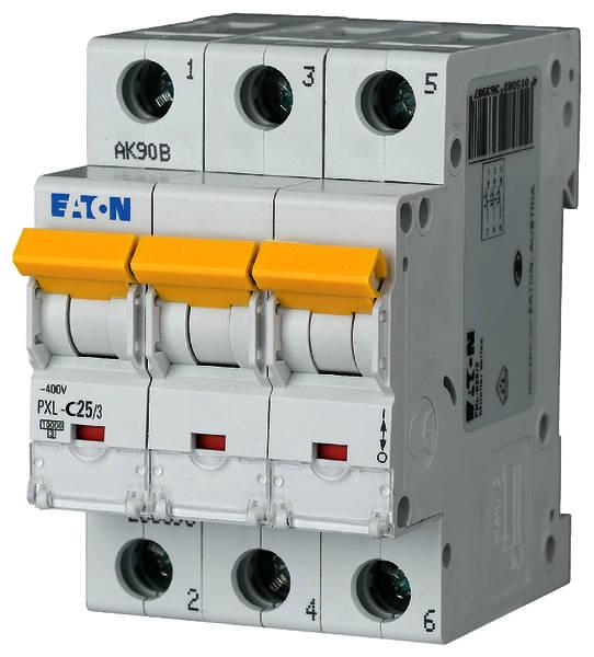 Eaton Moeller PXL-C25/3 Sicherungsautomat C-Charakter 3polig C25A