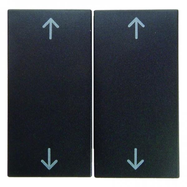 Berker B.3/B.7 Jalousie Wippe 4Fach anthrazit, matt 16441606