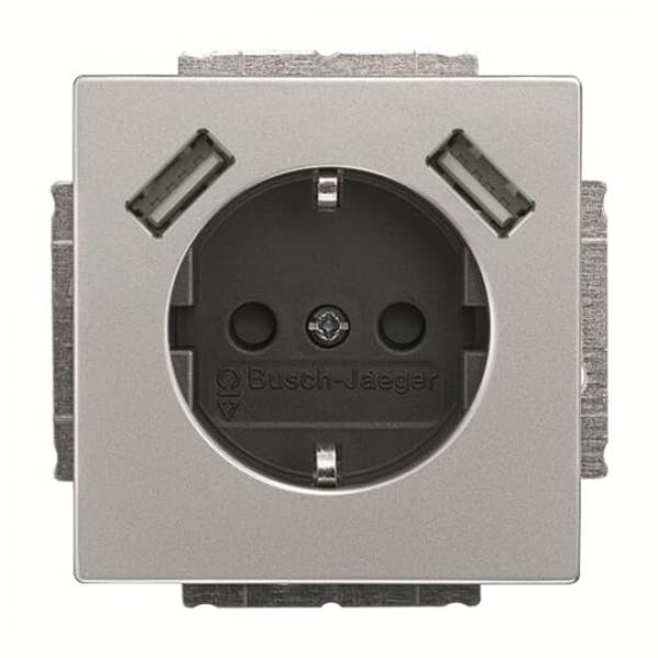 BJ 20 EUCB2USB-866 SCHUKO¨ 2x USB-Steckdose 20 EUCB2USB-866