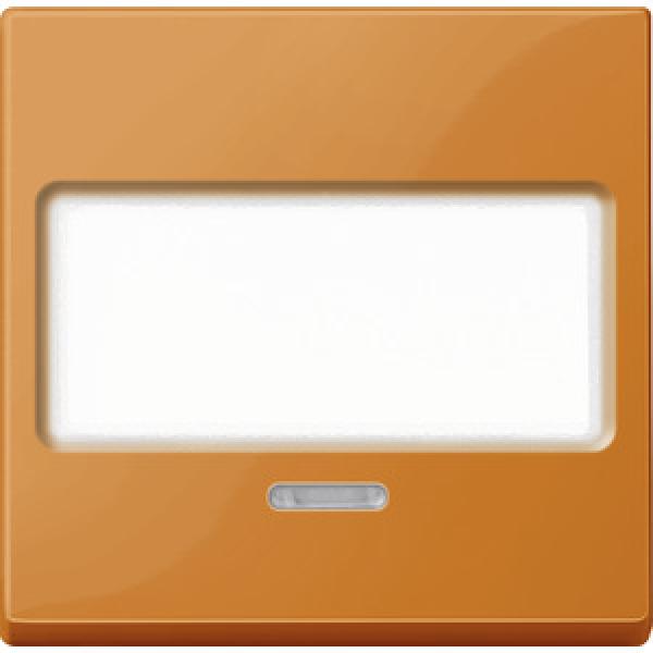 Merten Wippe mit Schriftfeld und Kontrollfenster, orange, System M MEG3370-0302