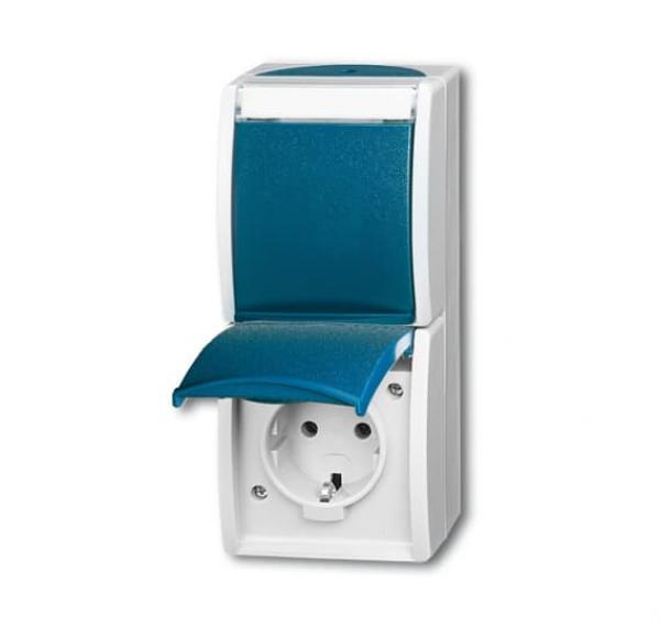 BJ SCHUKO® Steckdose 2-fach 20-02 EWN-53