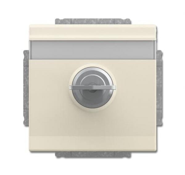 BJ SCHUKO® Steckdosen-Einsatz mit Klappdeckel und Schloss 20 EUKNBSL-82
