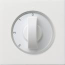 Gira Abd. Knebel 3-Stufen 0/1/2/3 Flächenschalter Reinweiß 0669112