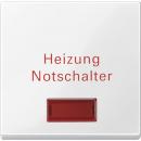 Merten System M Kontroll Wippe Heizungs-Notschalter polarwei§ gl_nzend 432919