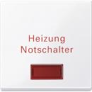 Merten System M Wippe fŸr Heizungs-Notschalter aktivwei§ gl_nzend 432925
