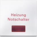 Merten System M Kontroll Wippe fŸr Heizungs-Notschalter polarwei§ matt 433919