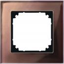 Merten M-PLAN-Echtglasrahmen, 1fach, Mahagonibraun 489115