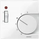 Merten System M Thermostat Abdeckung polarwei§ gl_nzend 534819