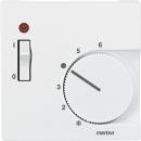 Merten System M Thermostat Abdeckung polarwei§ matt 536119