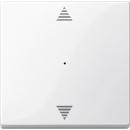 Merten Wippe fŸr Tastermodul 1fach mit Aufdruck Auf/Ab, polarwei§ gl_nzend, System M 619419
