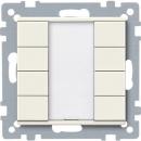 Merten Taster 4fach plus, wei§, System M 627844