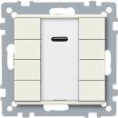 Merten Taster 4fach plus mit IR-Empf_nger, wei§, System M 627944